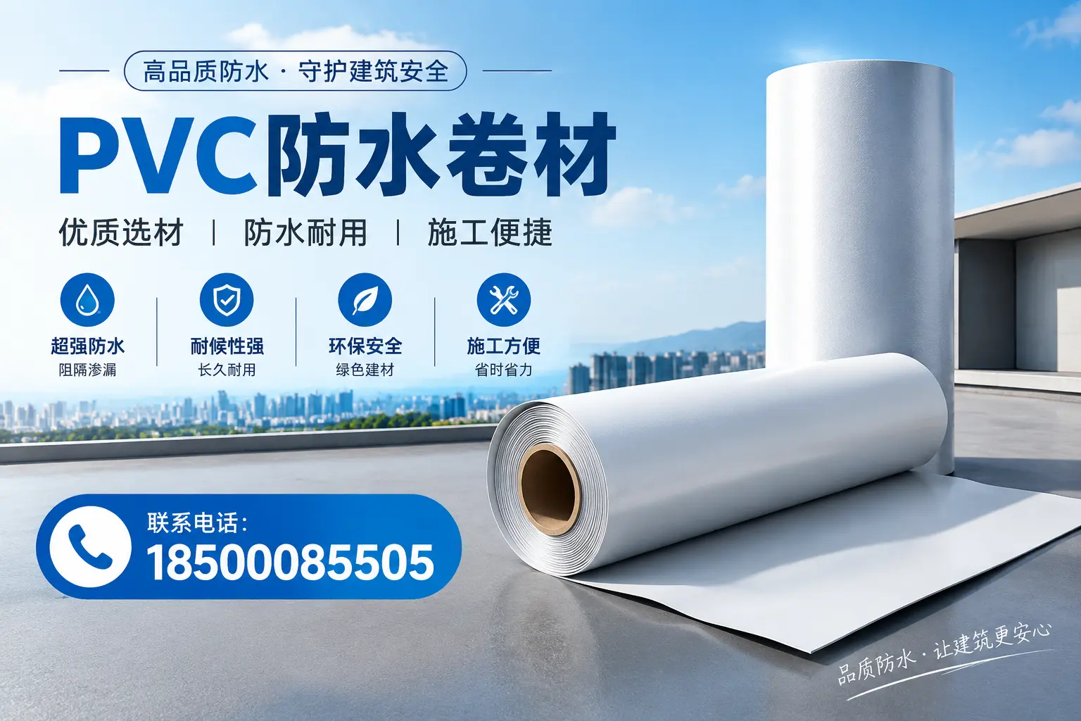 如何评估PVC防水卷材的性价比?丽水消费者必读